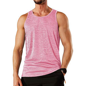 Ropa deportiva holgada de talla grande para hombre, ropa de entrenamiento, camiseta sin mangas personalizada para Fitness, ropa deportiva para gimnasio, chalecos para hombre - Product Image 1