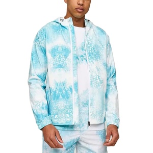 2026 hecho a medida para hombre Sest Zip up poliéster Nylon dos piezas cortavientos conjunto corto hombres chándal - Product Image 5