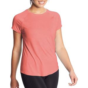 เสื้อยืดผู้หญิงแขนสั้นเสื้อยืดธรรมดาระบายอากาศได้ดี - Product Image 3