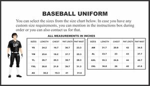 New Design Arrival Custom Sublimation Printing Baseball Uniforms Factory Direct Wholesale DTF printed Baseball Jersey and <b>Pants</b> - Product Image 6