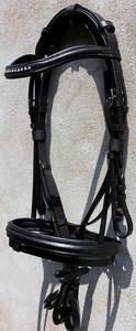 Bridas de caballo de cuero cosidas elegantes personalizables de Venta caliente con herrajes de acero inoxidable fabricados en India - Product Image 4