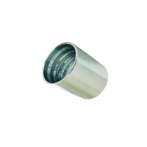 Cost Effective Hydraulic Crimp Fittings For Hose Ferrule Connector