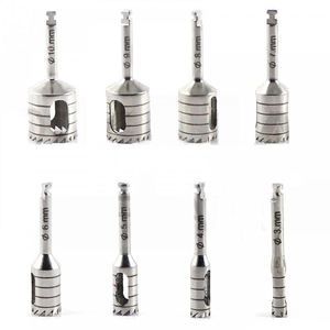 Kit d'implantation dentaire chirurgical manuel en acier inoxydable OEM personnalisé avec forets trephines et instruments d'implantation dentaire, dernier design - Product Image 4