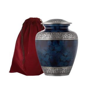 Venta al por mayor de urna de aluminio con diseño temático de bandera americana impresa para cenizas de adultos urna de cenizas de recuerdo de gran tamaño - Product Image 3