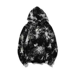 Vente en gros de sweat à capuche pour homme en coton épais à impression bouffante de qualité pull-over à capuche en coton personnalisé surdimensionné - Product Image 4