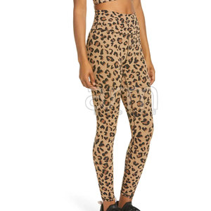 In Stock Top Quality Yoga Leggings Unique Design Yoga Leggings Made In Best Quality Elastic Waist Yoga Leggings - Product Image 4
