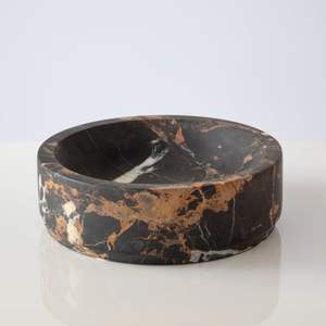Unique Polished Marble Disposable Serving Bowl Fashioned for Refined Dining Experiences with Natural Patterns and Quality Build - Product Image 4