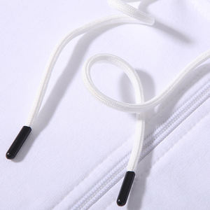 เสื้อมีฮู้ดสำหรับผู้ชายเสื้อแบบมีซิปพิมพ์ลายซับลิเมชันสีพื้น - Product Image 3