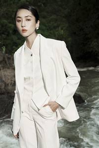 Blazers de estilo femenino para mujer, conjuntos de un solo pecho para mujer, chaqueta con muescas Jocelyn 0 Whiteant Vietnam, fabricante Original - Product Image 2