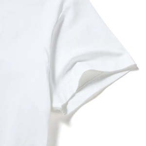 Camiseta ERKE para Mujer, Corte Ajustado, Cuello Redondo, Blanca, con Decoración de Letras en Algodón Transpirable, Tallas 2XL 3XL - Product Image 5