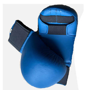 ถุงมือคาราเต้พียูคุณภาพสูงทนทานป้องกันมือสำหรับคาราเต้เทควันโด - Product Image 4