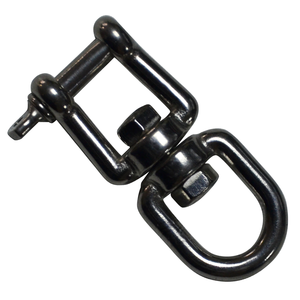 Jaw   Eye Swivels aluminum swivel carabiner
