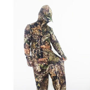 Combinaison de chasse camouflage imperméable respirante unisexe, softshell, personnalisable, vente en gros en plein air - Product Image 4