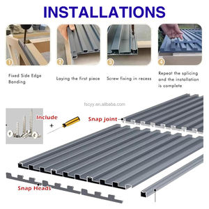 Paneles Sándwich de Aleación de Aluminio, Ecológicos, Resistentes al Agua/Fuego, Láminas de Techo con Aislamiento Térmico para Apartamentos y Hoteles - Product Image 4