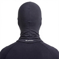 Cagoule tactique unisexe personnalisée avec panneau respirant, protection UV intégrale, coupe-vent, extensible, doublure de casque