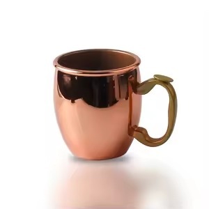 Tasse en cuivre fabriquée à la main rayonnante apportant une élégance et une brillance intemporelles à chaque expérience de café et de cocktail - Product Image 4