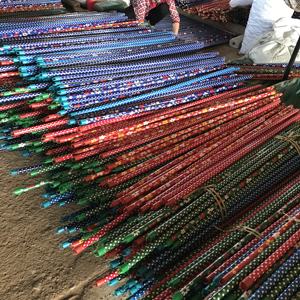 Manche de balai en bois fleur et bâton de vadrouille à pois balai écologique pour le nettoyage de haute qualité - Product Image 5