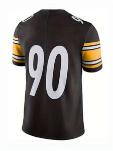 Maillot de football américain pour hommes à bas prix, matériau durable, top tendance, poids léger, vente à chaud, maillot de football de haute qualité - Product Image 3