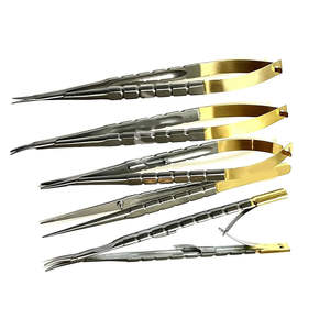 Instrumentos Oftálmicos Castroviejo, Instrumentos Quirúrgicos Microfinos, Herramientas Manuales con Certificación CE, Juego de Instrumentos de Clase II - Product Image 4