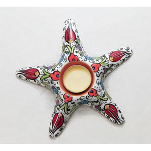 Bougeoir en céramique Design élégant de lanterne et de pot pour la décoration intérieure pour ajouter une touche d'élégance - Product Image 1