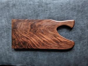 เขียงไม้วอลนัทขนาดใหญ่พิเศษทันสมัยพร้อมขนาดและรูปทรงสี่เหลี่ยมผืนผ้า - Product Image 2