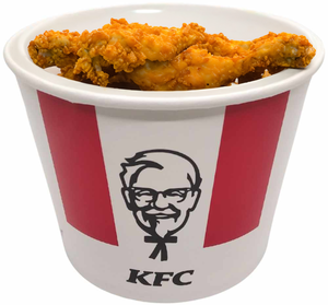 ถังป๊อปคอร์นกระดาษปิดผนึกด้วยความร้อนขนาด1250มล. พร้อมฝาพลาสติกสำหรับบรรจุภัณฑ์ขนมขบเคี้ยวสำหรับคุกกี้ช็อกโกแลตไก่ - Product Image 1