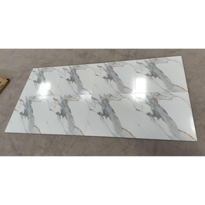 CARREAUX DE SOL EN PORCELAINE ÉMAILLÉE POLI 600X600MM HAUTE BRILLANCE INTÉRIEURS DE VIE DE LUXE CARREAUX DE MISE À NIVEAU 60X60 CM 2X2 - Product Image 4