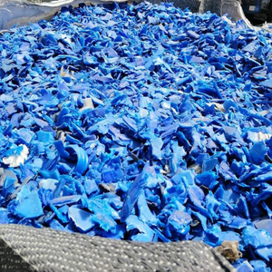 Fardos de chatarra de tambor azul de HDPE y aplicación de fibras de grado de película soplada - Product Image 2