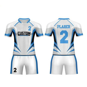 Uniformes Deportivos de Rugby Sublimados Personalizados 2026, Transpirables, Nueva Ropa de Fútbol Personalizada, Conjuntos de Camisetas para Adultos, Camisetas OEM - Product Image 4