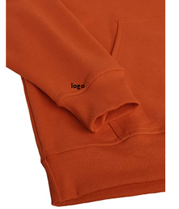 Sweat à capuche en molleton mélangé pour hommes, Logo personnalisé 50% coton 50% Polyester, importé à fermeture, stock de vêtements, lavable à la Machine - Product Image 6