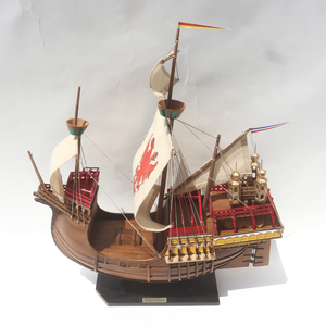 Durmstrang เรือสูงโมเดลเรือไม้ทำด้วยมือของตกแต่งบ้านใหม่ทำจากเวียดนาม2023 Durmstrang - Product Image 5