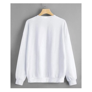 Sweat-shirt à col rond basique pour hommes 80% coton 20% polyester impression bouffante sweats à capuche tricotés vêtements polaires vente en gros - Product Image 6