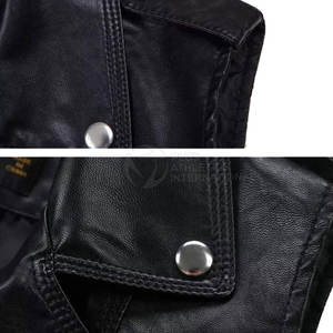 Nuevo diseño Demanda del cliente Chaleco de cuero para mujer Mejor edición Nueva calidad Chaleco de cuero para mujer de baja tasa - Product Image 4