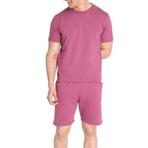 Summer Clothing <b>Men</b> T-<b>shirt</b> Short Set Lightweight Oversized T <b>Shirt</b> and Sweat With logo Shorts Set <b>Men</b> Breathable Cotton - Product Image 1