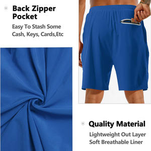 กางเกงวอร์มฟิตเนสสำหรับผู้ชายกางเกงขาสั้นพิมพ์ลายพัฟผ้าฝ้ายเส้น100% สีดำสำหรับผู้ชาย - Product Image 5