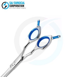 Ciseaux de rasoir de toilettage pour animaux de compagnie de qualité supérieure pointes arrondies en acier japonais poignée ergonomique pour de longues séances de toilettage confortables - Product Image 5