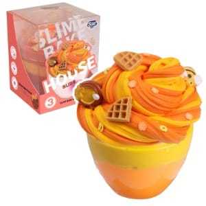 Ensemble de slime gaufre au miel, pâte à modeler colorée et moelleuse, jouet sensoriel anti-stress pour enfants et adolescents - Product Image 1