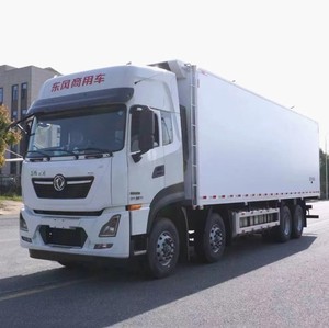 Camión Refrigerador Usado DONGFENG-290HP 18T 4x2, Manual, Diésel, Volante a la Derecha, Transporte Especial, Furgoneta Congeladora de Vegetales, Servicio Pesado - Product Image 2