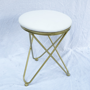 Contemporary Folding Dressing <b>Table</b> <b>Chair</b> with V-Shape Base-GTD013 - Product Image 2