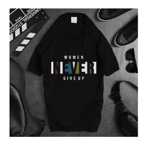 Best Vietnam-Made <b>Collarless</b> Casual Cotton T-<b>Shirt</b> 100% Cotton Short Sleeves Breathable Eco-Friendly Quick Dry Printed Daily - Product Image 1