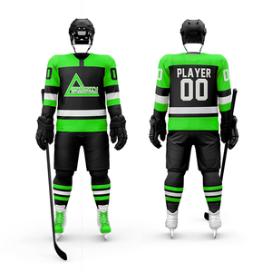 Wholesale Custom Eco-Friendly Polyester Ice Hockey Jerseys Teamwear Logo Printing OEM Service Factory Supplier for Team Name - Product Image 4