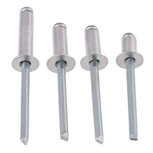 Rivet aveugle à tête dôme à extrémité ouverte GB_T 12617.4 en acier inoxydable 304, 4,0 mm, grade 4.8_6.8 - Product Image 1
