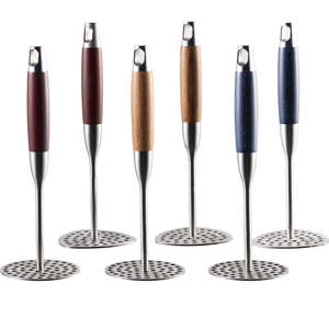 Triturador de patatas metálico ligero pero duradero para un triturado rápido y suave de verduras y patatas en casa - Product Image 5