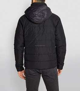 Chaqueta acolchada personalizable de alta calidad para hombre, Cazadora bomber plegable, suministro OEM, venta completa - Product Image 6