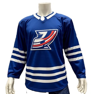 Vente en gros de maillots de hockey personnalisés nouveau style de fabricant maillots d'entraînement de haute qualité cousus ou imprimés maillot de hockey sur glace pour hommes - Product Image 1