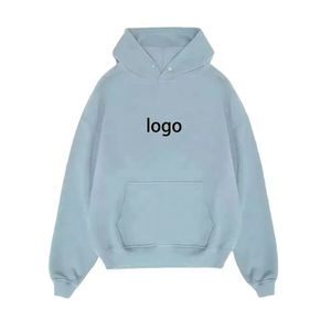 Sweats à capuche personnalisés vente en gros de pull-over brodé avec logo personnalisé nouvelle mode de sweats à capuche en coton et polyester de haute qualité - Product Image 4