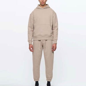 Unisex sports <b>tracksuit</b> set with stretch fabric and printed logo customization from manufacturer - Product Image 3