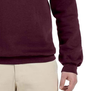 Sudadera de invierno de cuello redondo para hombre OEM, jersey de estilo informal de Color sólido, sudadera de invierno de lana a la moda, suministro de fábrica al por mayor - Product Image 6