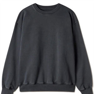 Sudadera de cuello redondo de lana ultrasuave para hombres y mujeres, perfecta para ropa informal diaria, capas y comodidad al aire libre, mezcla de algodón - Product Image 6