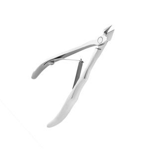 Pinzas para manicura de uñas de acero inoxidable, pinzas para cutículas de uñas de punta de 8mm, pinzas para cutículas de uñas de doble resorte - Product Image 3